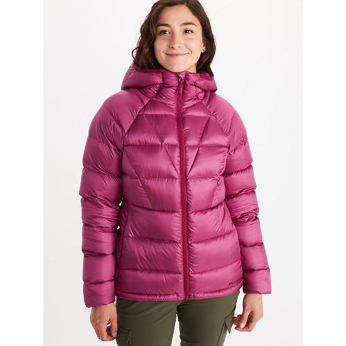 Marmot Hype Jackets - Womens Down Jacket Red CA3964785 Canada